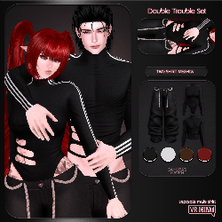 "Double Trouble Set" โ Clothing for VRChat