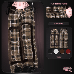 "Fur Belted Pants" — Clothes for VRChat