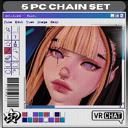 5pc Chain Piercing Set [Nitro Asset ]