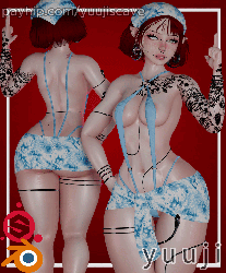 | Summer Bikini | YS .034 -Vrchat Asset-