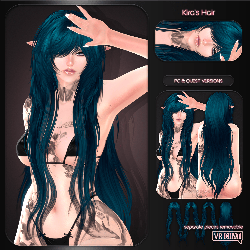 "Kira" — Hair for VRChat