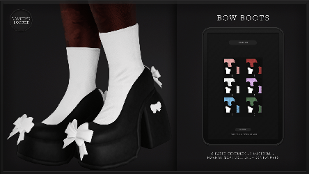 ˚ bow ˚ boots — shoes