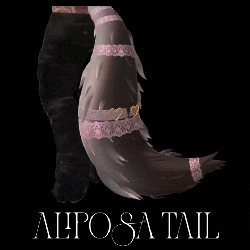 Aliposa Tail - VRChat Fluffy Tail