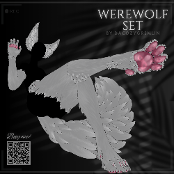 Werewolf set - Generic - Luxa - Mirukubars - Aphrodite - !REQUIRES BLENDER FOR ARMS AND LEGS!