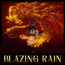 Blazing Rain - VRChat Fan Flow Toy