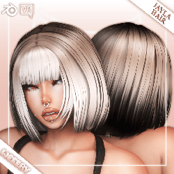 WH27. Jayla Hair [VRChat Asset]