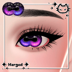 𓃵👁️ Merged Eye textures 👁️𓃵  Devil Iris 👁️ Cryptid Eye Textures 👁️ Starlight / Amelia / Midas / Icarus / Generic 👁️