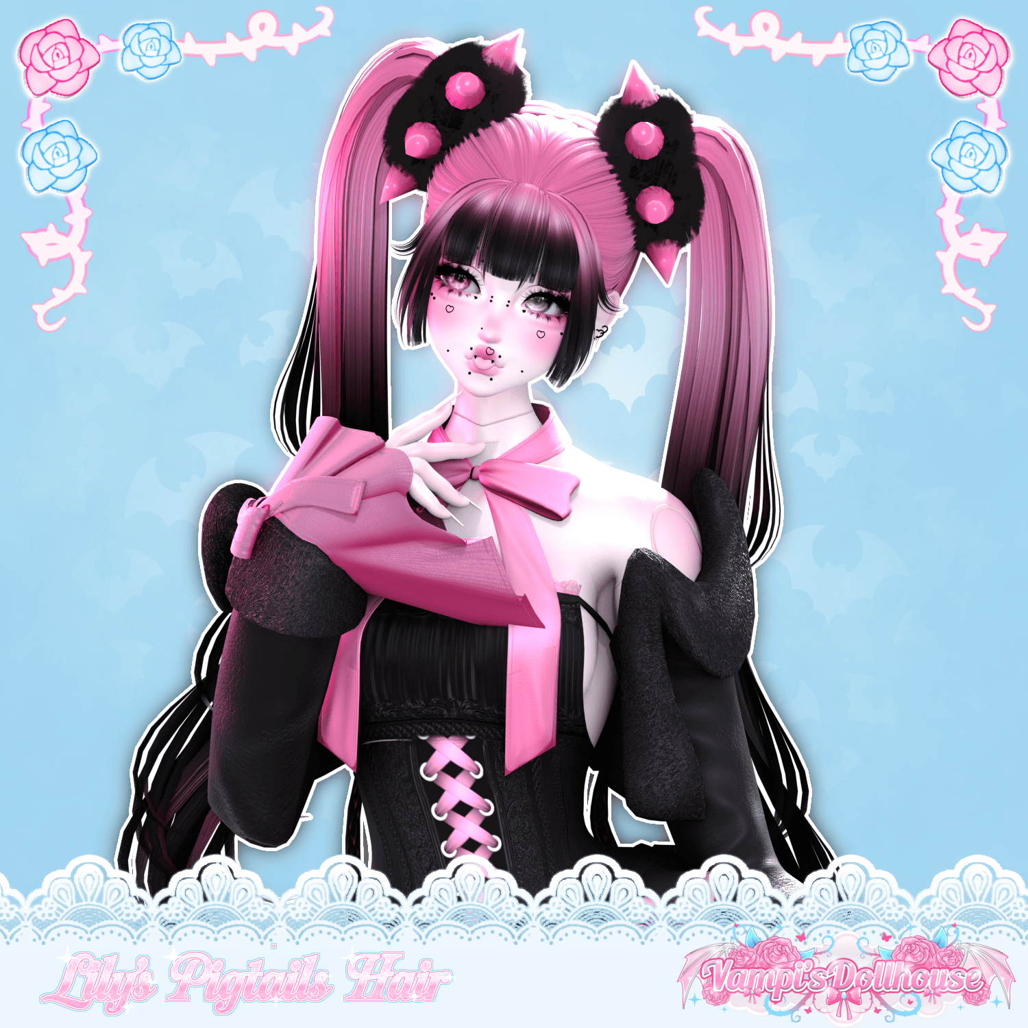 Lily's Pigtails Hair