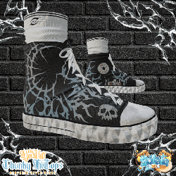 Y2Kill "Chunky HiTops" Sneakers & Socks - Streetwear Fashion - Eboy