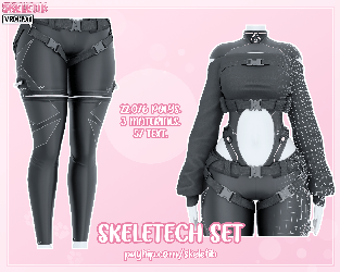 Skeletech Set [FIT, RP & E-GIRL BASE]