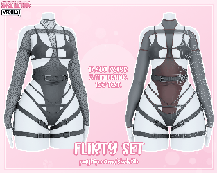 Flirty Set [FIT, RP, E-GIRL & ANIME BASE]