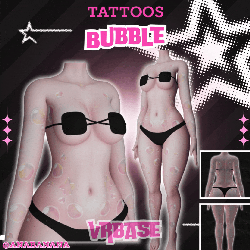 🫧 Bubble Tatts | Multi-Base Compatible