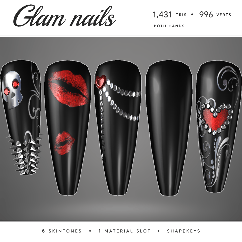 Glam Nails - EGIRL BASE