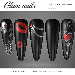 Glam Nails - EGIRL BASE