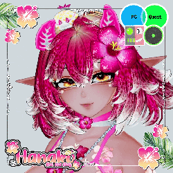 🌺 Hanako - The Sea Slug! 🌺 [XTRA!] [PC / QUEST / VRCFT / GOGO / TICTACTOE ]