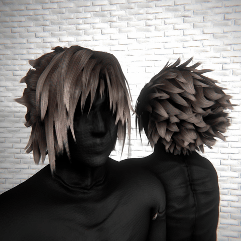 Split Pike Hair by KC