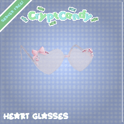 𓊈Heart Glasses.ᐟ𓊉﹝Server Free﹞