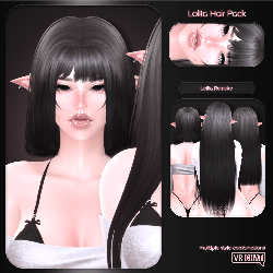 "Lolita's Bundle" — Hair for VRChat