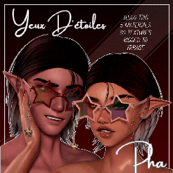 Yeux D'étoiles | Pride Sunglasses for VRChat