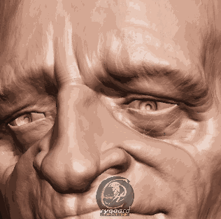 Quick demo using the Rygaard Clay Rise brush - 3DCoat