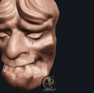 Quick demo using the Rygaard Fold brush - 3DCoat