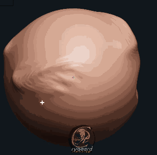 Quick demo using the Rygaard Fabric Drag brush - 3DCoat