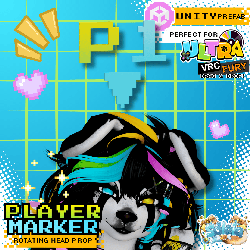 ULTRA Animated Player Marker - Player One & Two, Match Your Duo! - Unity Prefab