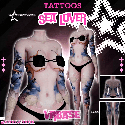 🌊 Sea Lover Tatts | Multi-Base Compatible