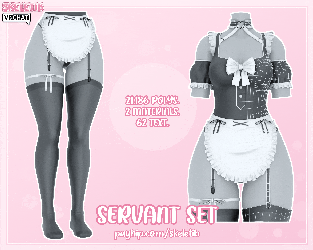 Servant Set [FIT, RP & E-GIRL BASE]