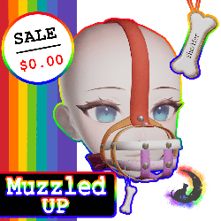 Muzzled Up | (FREE) Pride Face Muzzle
