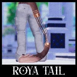 Roya Tail - VRChat Long and Fluffy Furry Tail