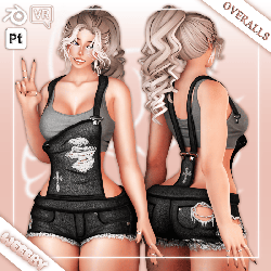 WC97. Overalls [VRChat Asset]