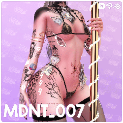 MDNT_007 - Exotic Dancewear Asset Set