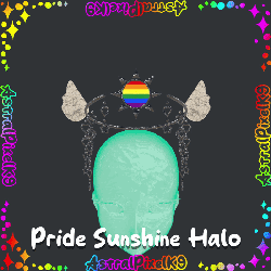★ Pride Sunshine Halo┆Willa┆Medium Poly & Free 🦴