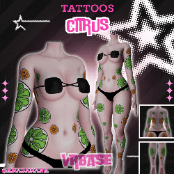 🍊 Citrus Tatts | Multi-Base Compatible