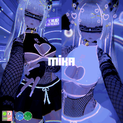 `Mika` Cyber/Rave Leopard~ [PC/Q, NSFW/SFW, FT, GOGO)