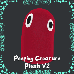 ★ Peeping Boi Plush V2┆Low poly & Free 🦴