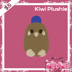 ⋆˙⟡ Kiwi Plushie