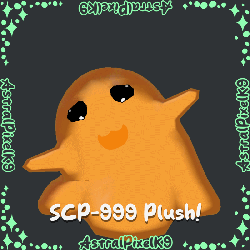 ★ Ghost/SCP-999 Plush┆Low poly &  Nitro Free 🦴