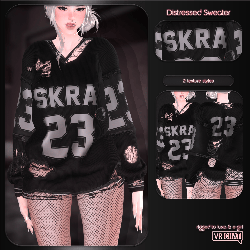 "Distressed Sweater" — Clothing for VRChat
