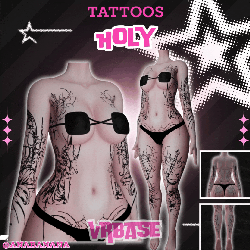 ✝️ Holy Tatts | Multi-Base Compatible