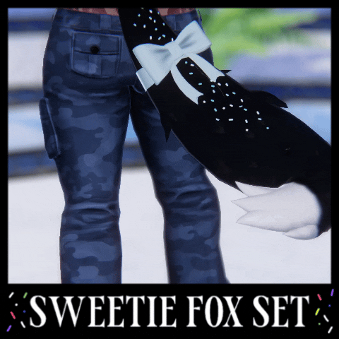 Sweetie Fox Set VRChat Cute Fox Tail And Ears Payhip