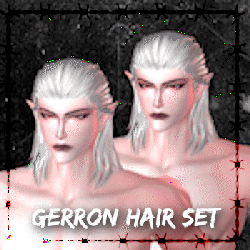 Gerron Hair Set [Long & Half Ponytail]