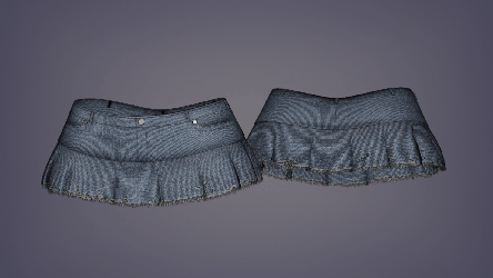 Grunge skirt