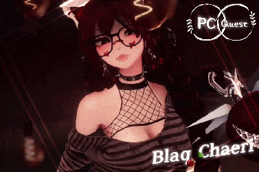 Blaq Chaeri - VRCFT PC+Quest Gogoloco Affordable Avatar!
