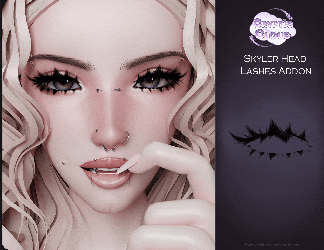FREE Lashes Addon for Skyler Head