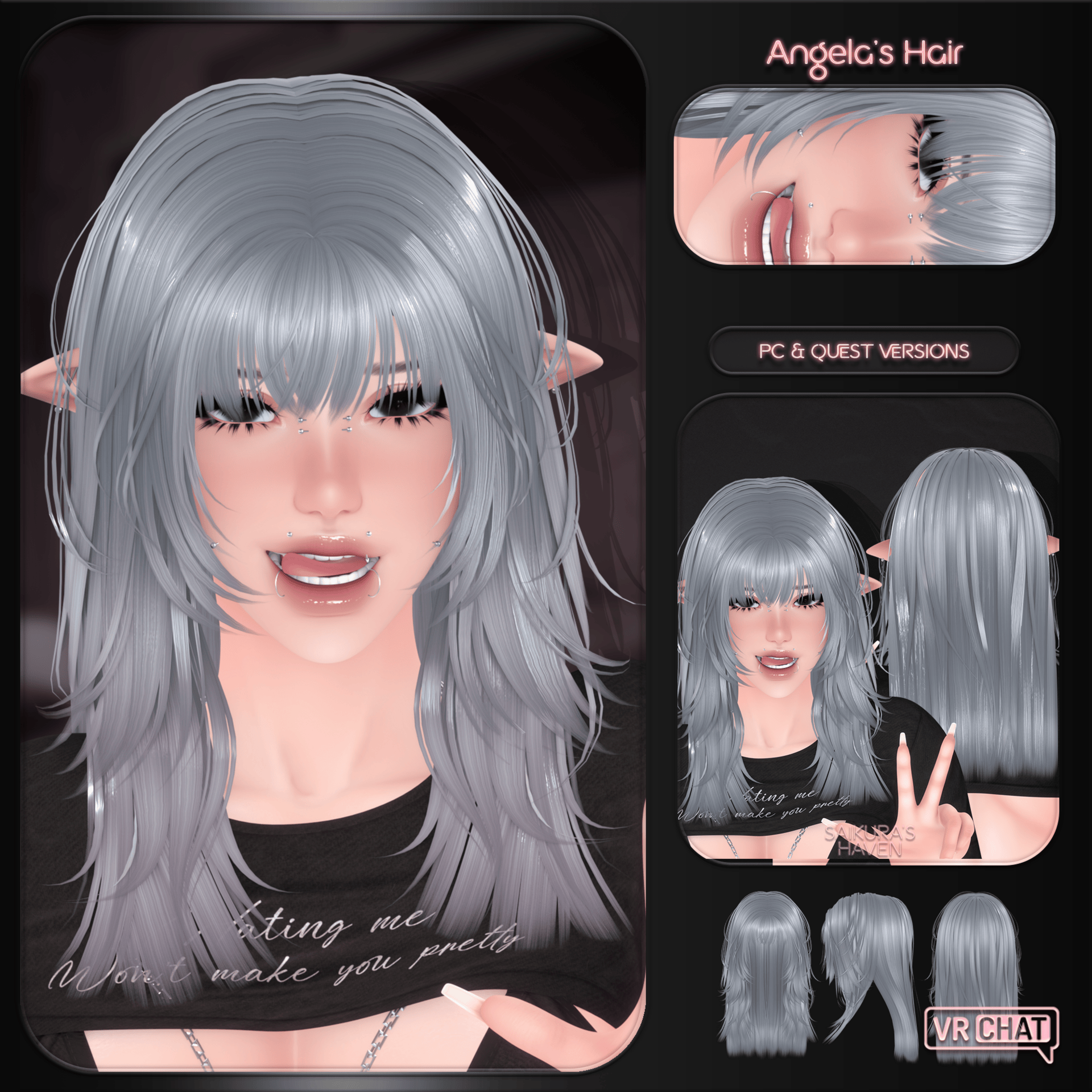 "Angela's Hair" — Hair for VRChat