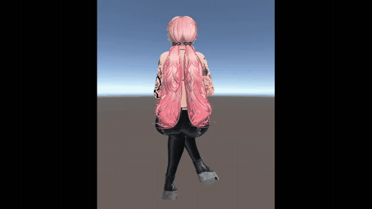 showing different lengths of the hair