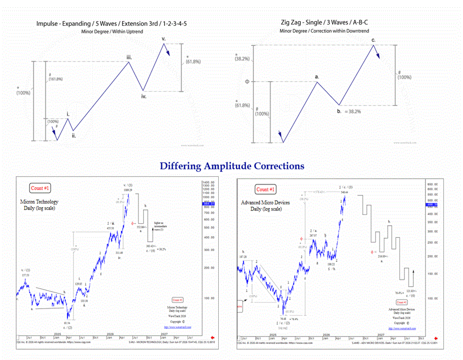 Differing Price Amplitude for Micron Technology and Advanced Micro Devices