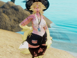 Kori the Lemon Shark! (PC+Q) (GENDERFLUID) (VRCFT) (PRIDE) (SERVER FREE)